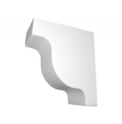 BRG18 (200mm x 190mm x 90mm) GRP Decorative Bracket Cover: Standard White (RAL9010)