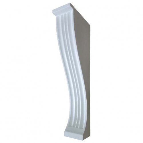 BRG22 (735mm x 255mm x 125mm) GRP Decorative Bracket: Standard White (RAL9010)