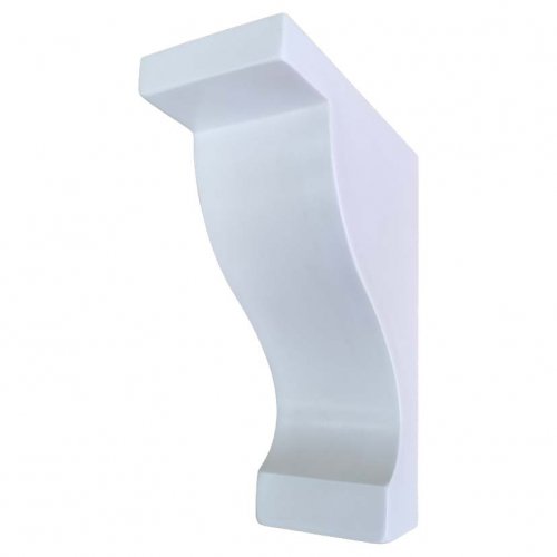 BRG23 (350mm x 245mm x 123mm) GRP Decorative Bracket: Standard White (RAL9010)